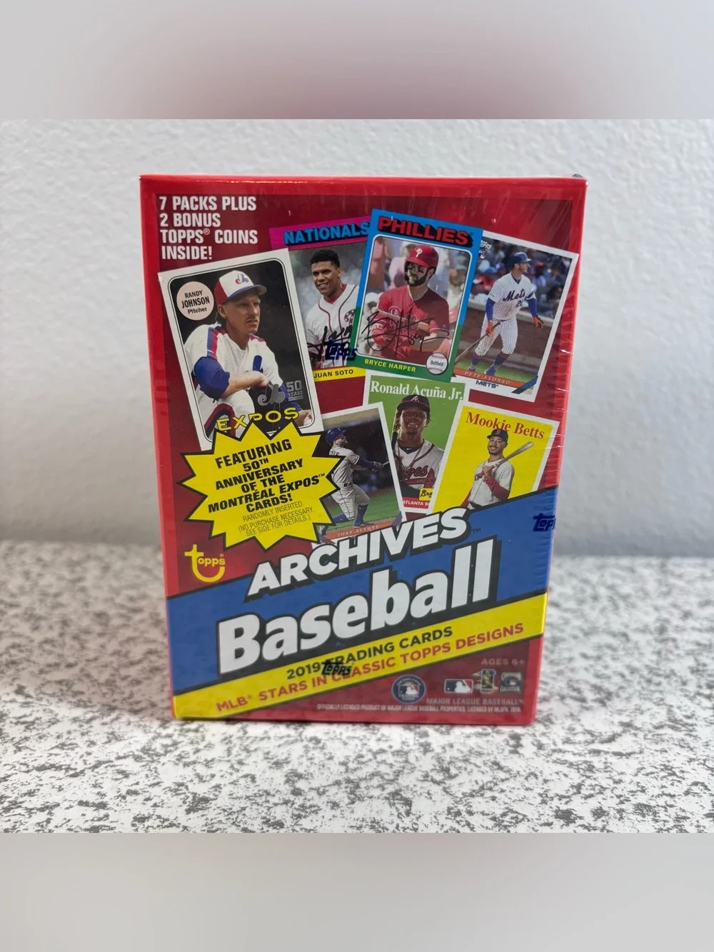 2019 Topps Archives MLB Baseball Blaster Box - Brand New Factory Sealed